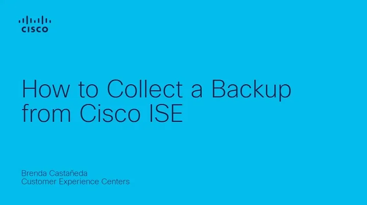 Create Cisco ISE Backup Using GUI or CLI | Secure Your Identity Services Engine Configuration