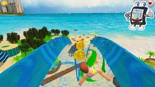 WASSERRUTSCHENABENTEUER in 3D Deutsch App - WASSERPARK IN DUBAI AUSPROBIEREN! Spiel mit mir screenshot 2