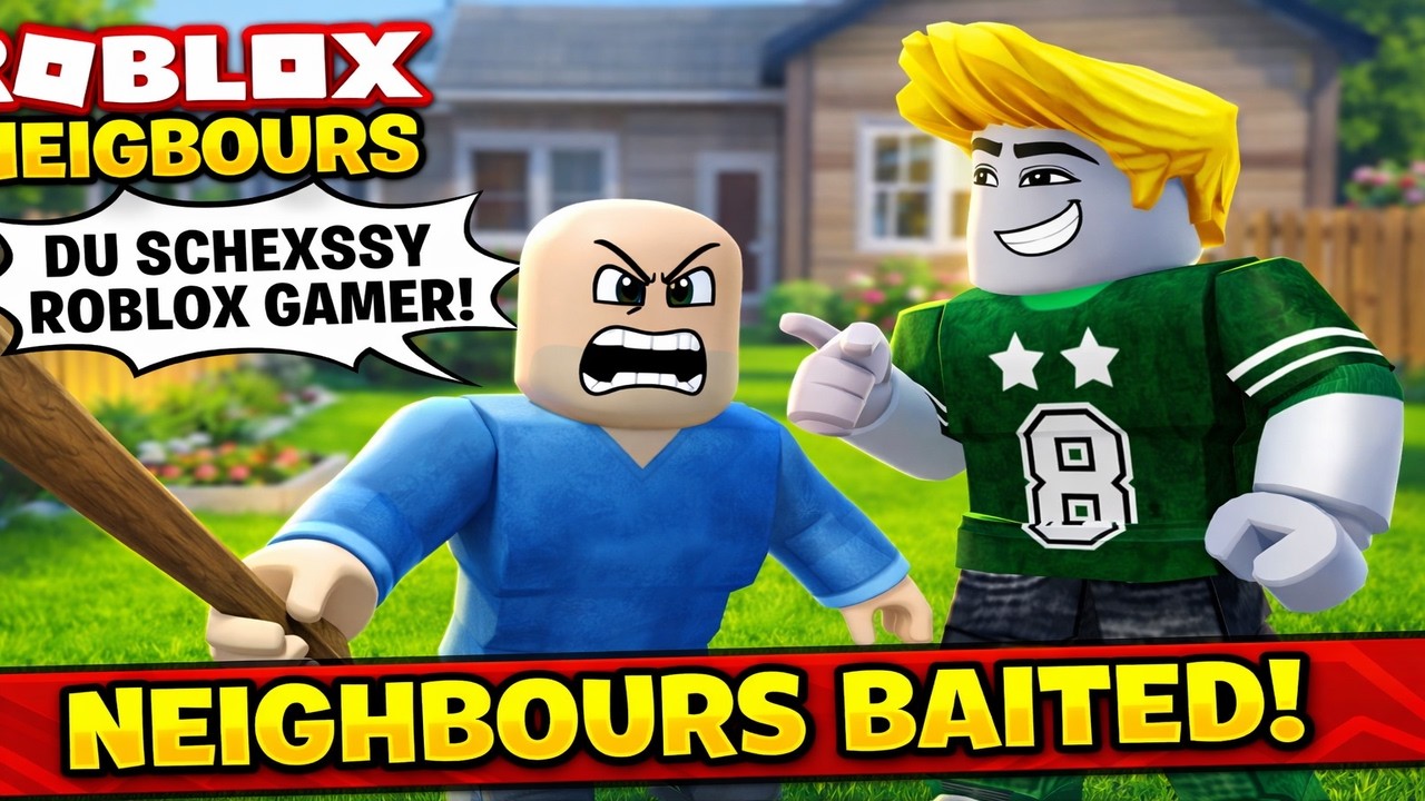 Ich habe meine Nachbarn in Roblox Neighbours komplett AUSRASTEN lassen 😂