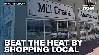 Bakersfield businesses urge shoppers to beat the heat and support local stores