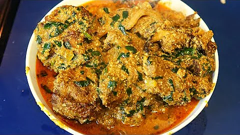 Egusi & Banga Soup/THE BEST METHOD TO MAKE BANGA EGUSI SOUP (Palm fruit) Vlogmas day 4