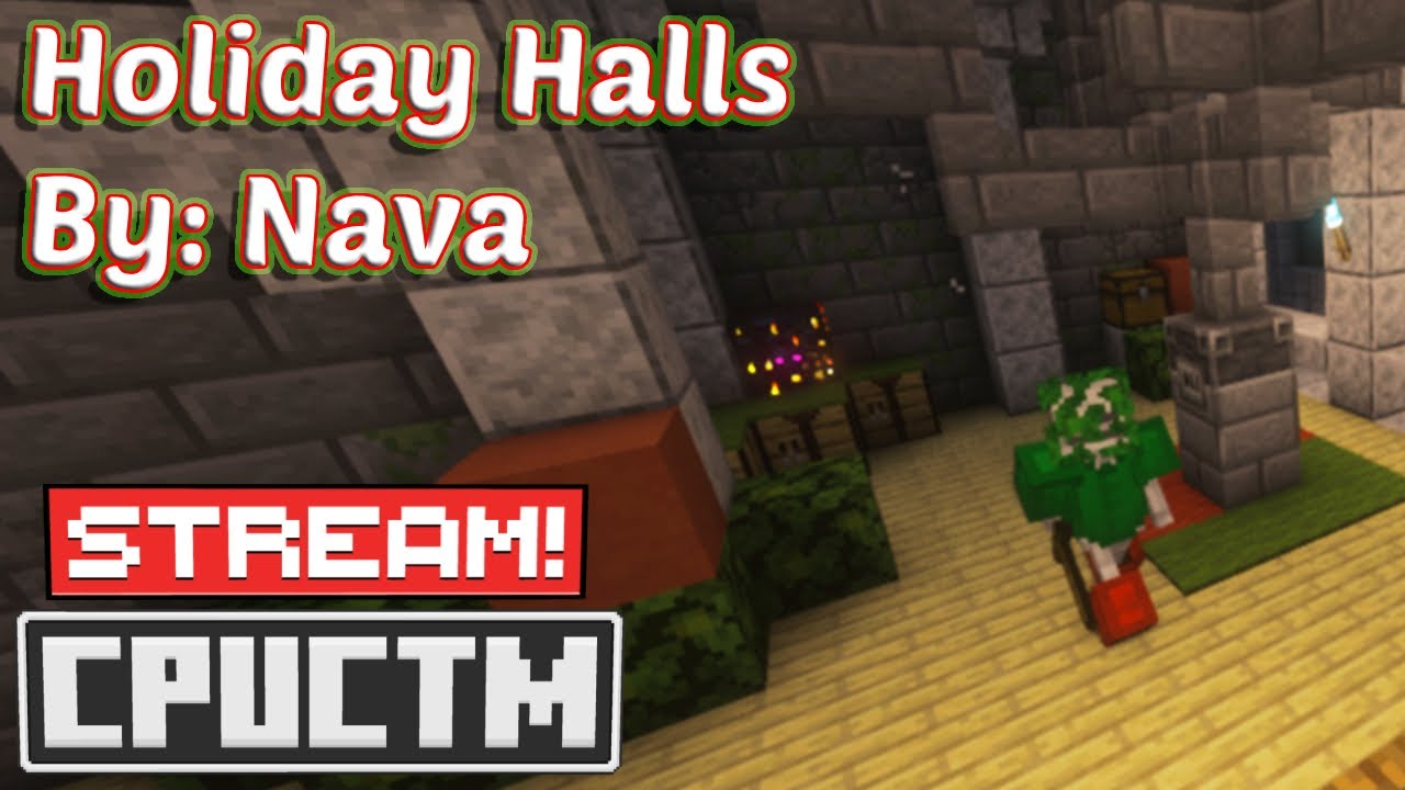NPC Skeleton Gameshow! Holliday Halls (Minecraft CTM Maps)