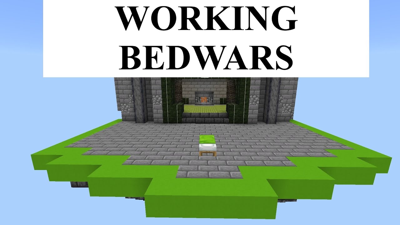 Making A Working Bedwars Map In Minecraft Bedrock - YouTube