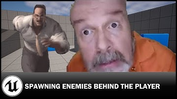 How to Spawn Enemies Behind the Player in Unreal Engine