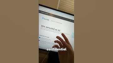 Confidential Turnitin AI Reports for Students, sounds good to me.. #ai #turnitin #academicx #fyp