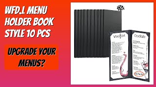 Review 2026 Wfd.l Menu Holder Book Style 10 Pcs. Features
