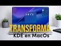 Transforma kde en Macos, KDE macOS-style transformation