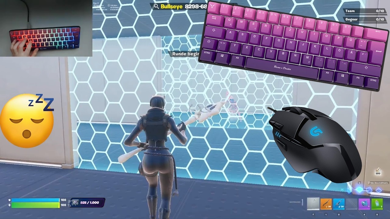Rezon x Drexler ASMR Chill🤩 Piece Control 1v1🏆Satisfying Keyboard Fortnite