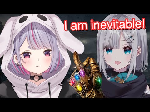 Kaga Sumire Threatens to Snap Chat out of Existence {Tosaki Mimi | Kaga Sumire | VSpo!}
