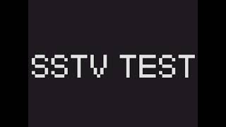 SSTV TEST (Robot 36)