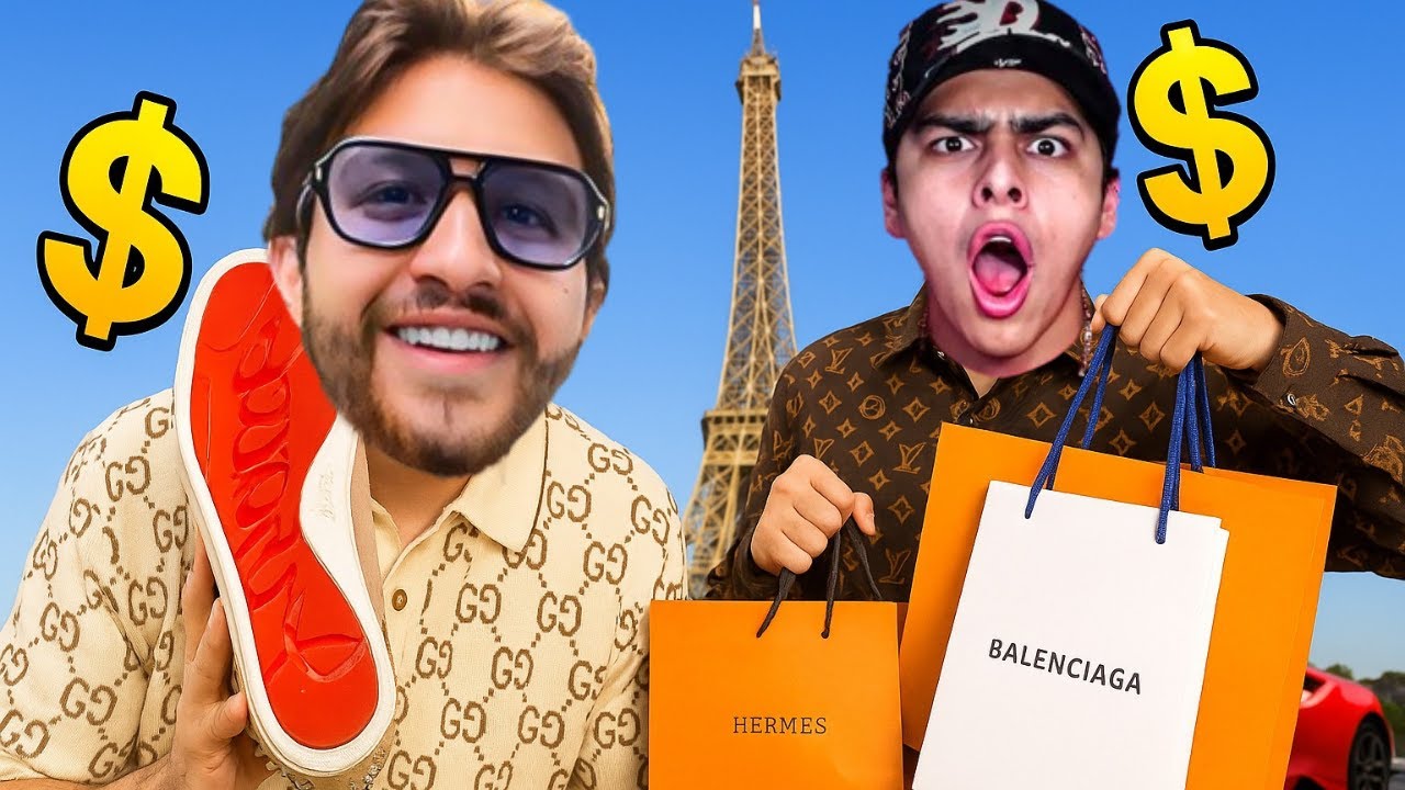 LONCHE GASTANDO 12.000€ en ROPA de LUJO con WILLITO