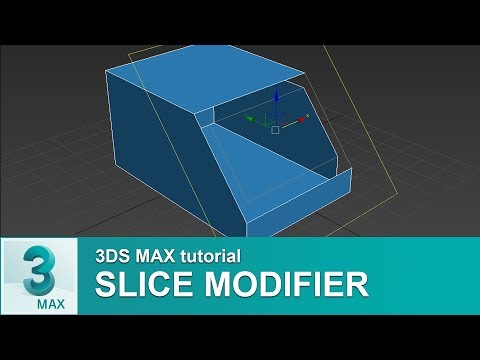 3ds Max tutorial - Slice Modifier