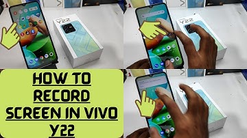 How to Screen Recording in VIVO Y22| How To Record Screen In Vivo Y22