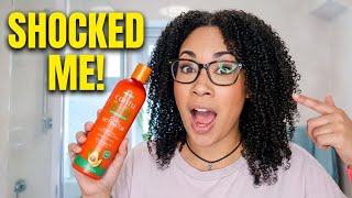 This Curl Cream SHOCKED Me! | Cantu Avocado Curl Activator Review on 3C/4A Hair