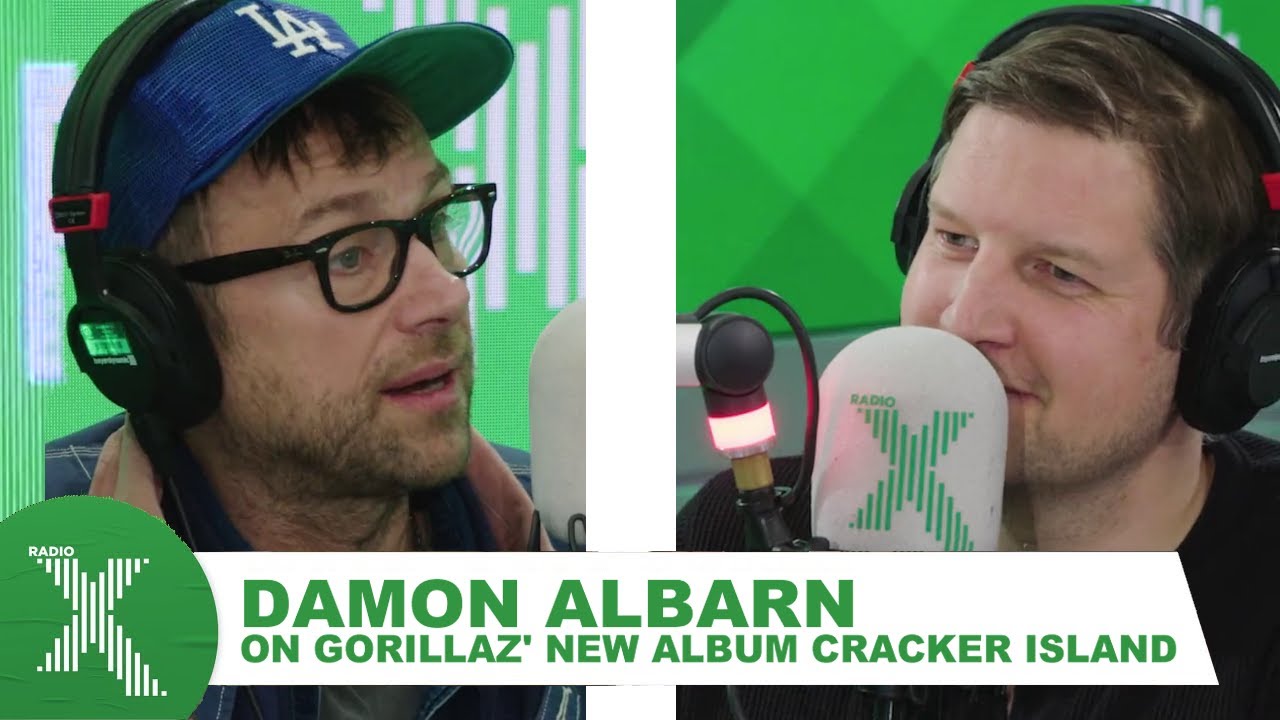 Damon Albarn talks Gorillaz' Cracker Island album on Radio X