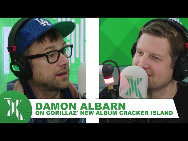 Damon Albarn talks Gorillaz' Cracker Island album on Radio X