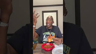 Mrs. Netta is eating lunch with Chili and Cheese Toasted Today