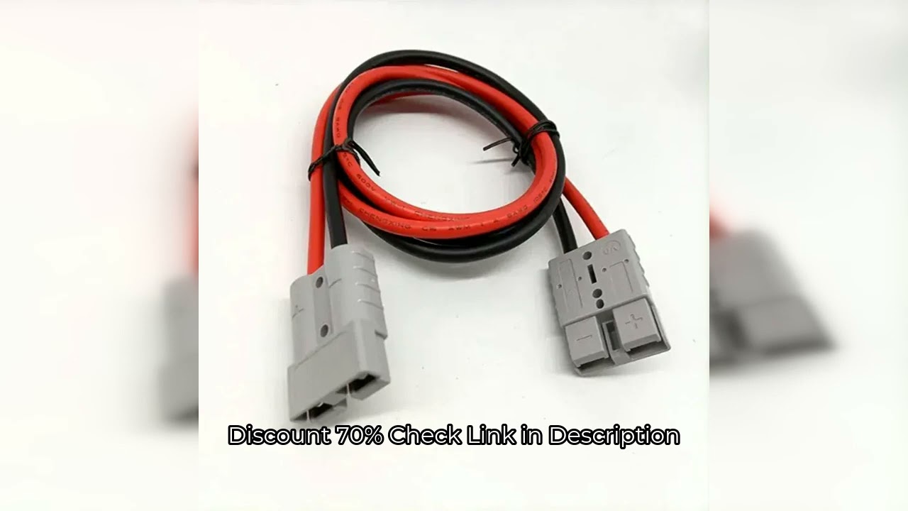 600 V Battery Quick Cable Connector with SB50A Anderson Plug Battery Jumper Cable Anderson extension