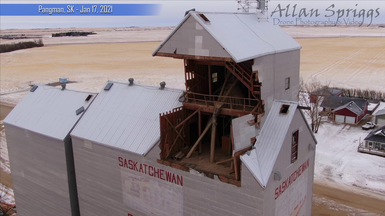 Pangman, SK after the windstorm of Jan 2021.