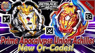 Qr-CODES Union Achilles Prime Apocalypse | Qr-Коды Union Achilles Prime Apocalypse - Beyblade Burst