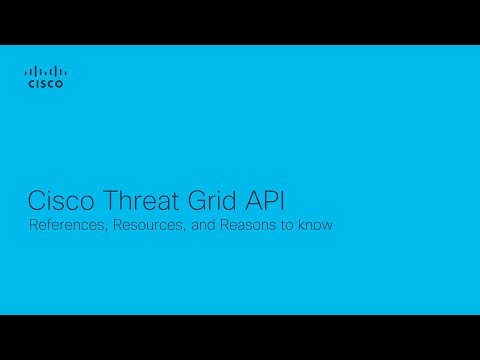 Threat Grid API Platform