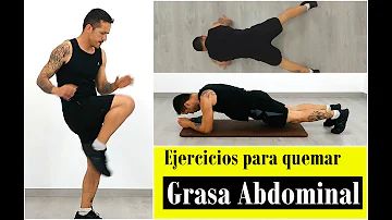 ¿Qué ejercicio quema más grasa abdominal en casa?