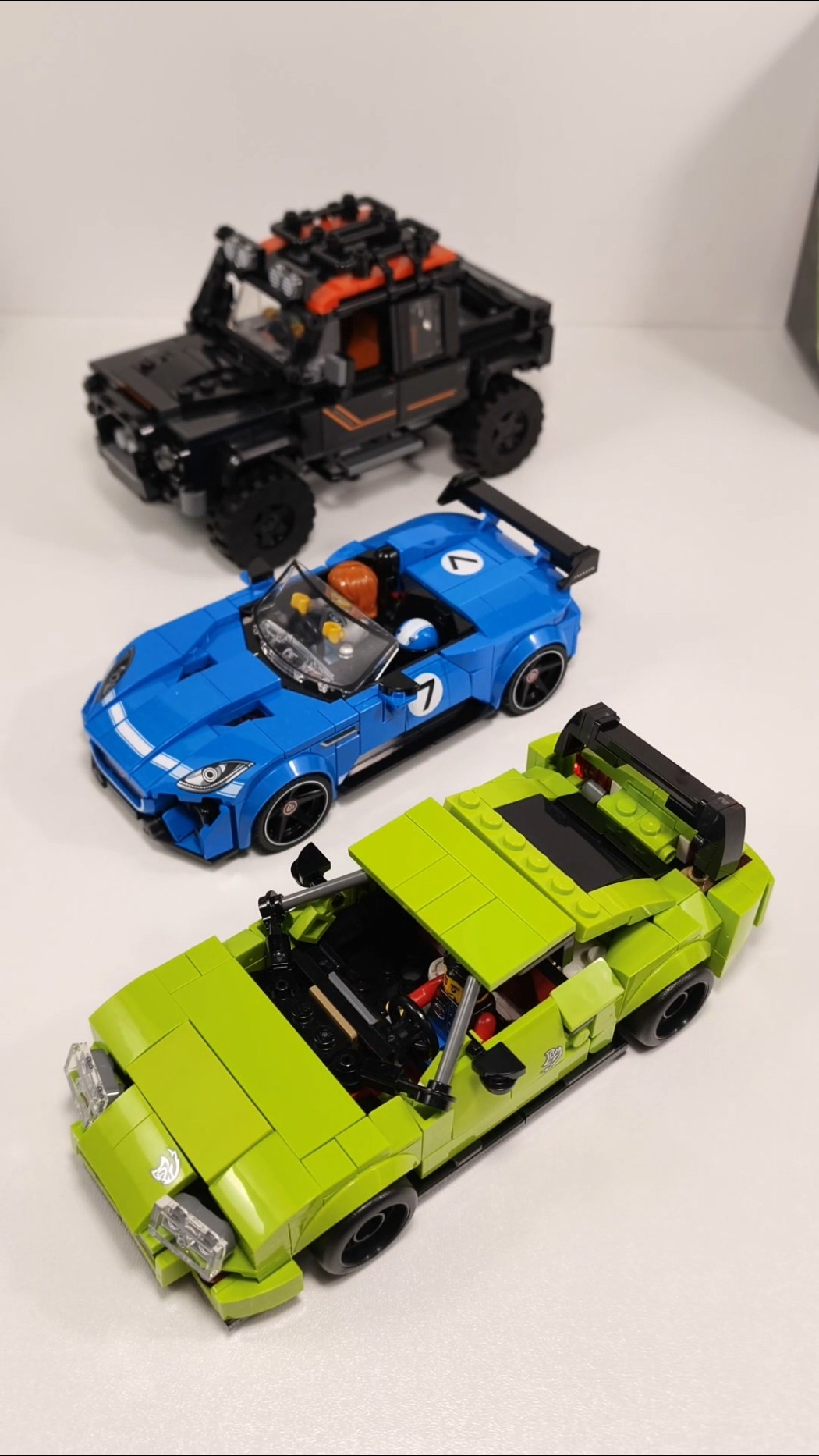LEGO Speed Champions Toyota Supra A80 (Mk4) MOC (77237) vs Jaguar
