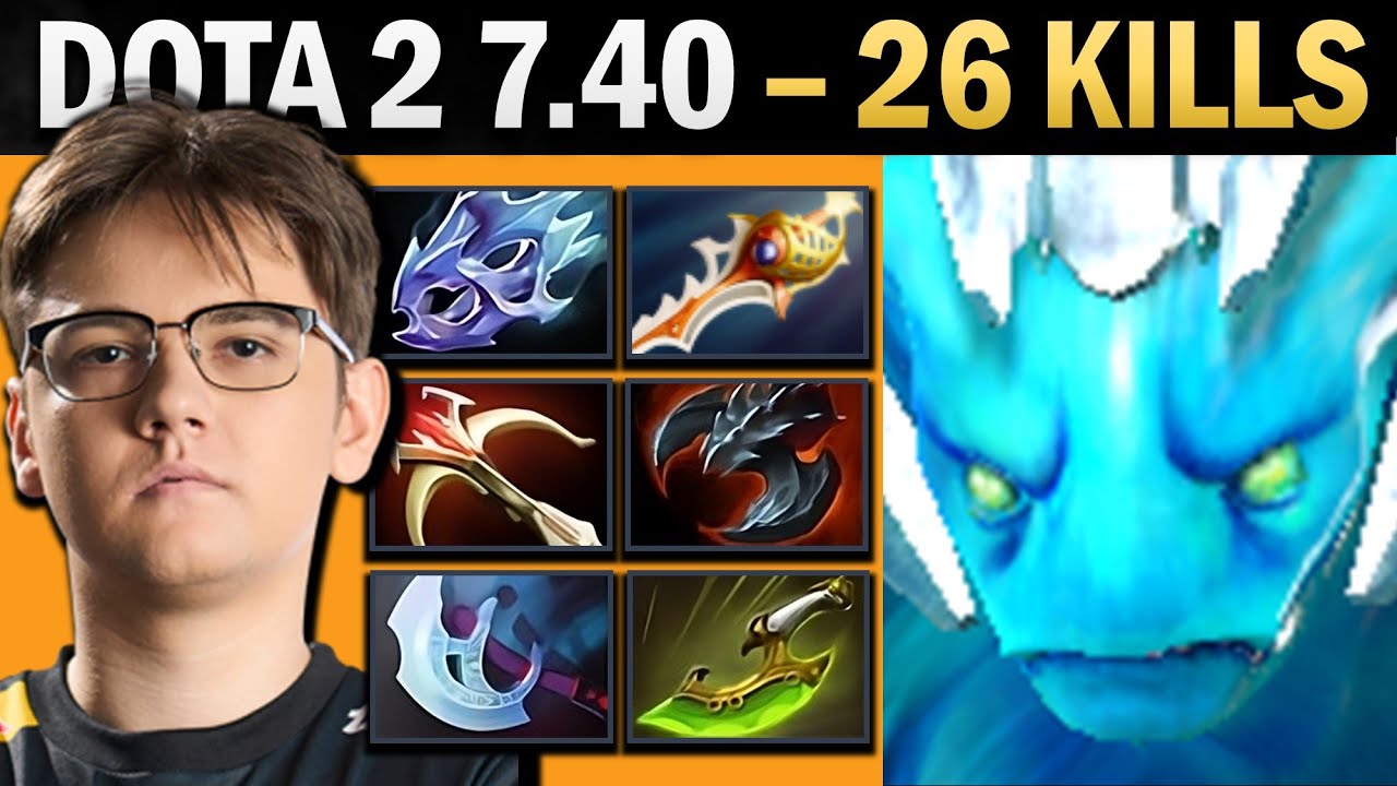 Morphling Pro Carry with 26 Kills and Moon Shard - Dota 7.41