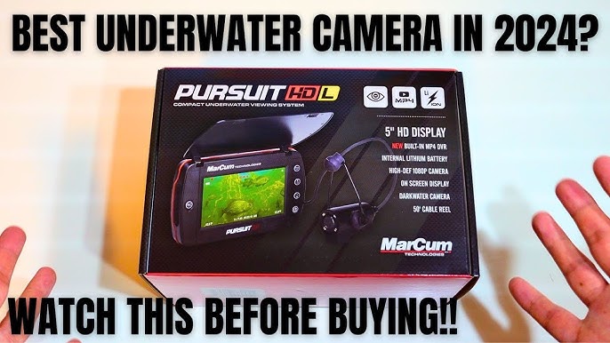 Ice Fishing With The MarCum Pursuit HD Fishing Camera 