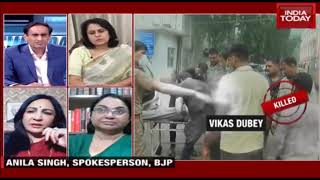 Vikas Dubey Encounter: BJP and SP Spokespersons Target Each Other's Party Over Links With Gangster