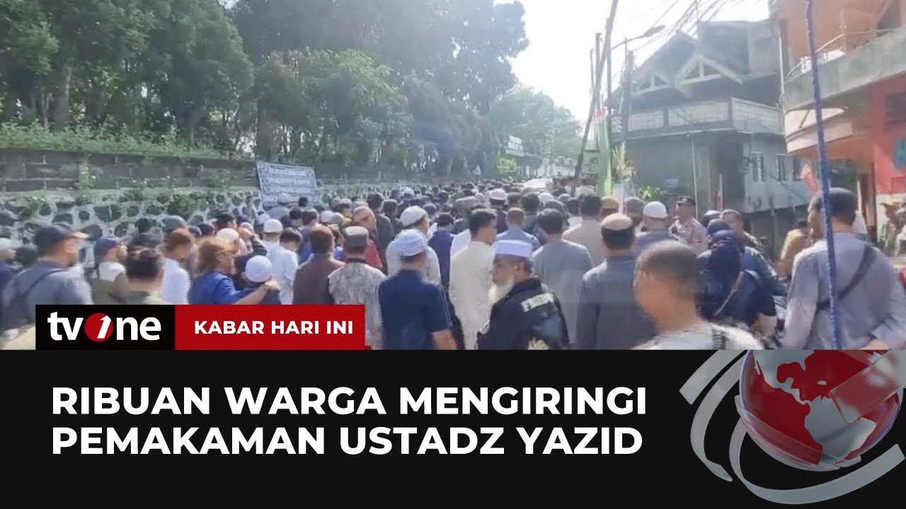 Pemakaman Ustadz Yazid Dihadiri Ribuan Warga di Bogor | Kabar Hari Ini tvOne