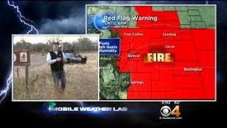 Mobile Weather Lab Tracks Red Flag Warning, Fire Danger