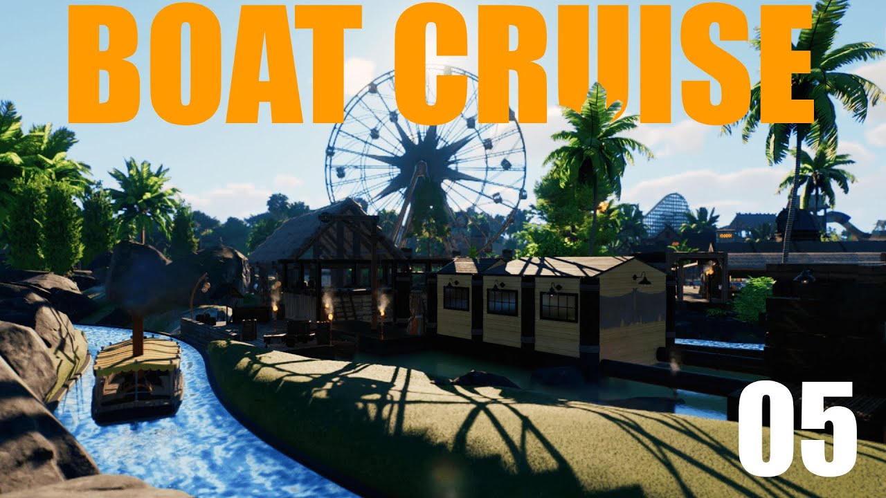 Building a boat cruise- Planet Coaster 2- Pt.5