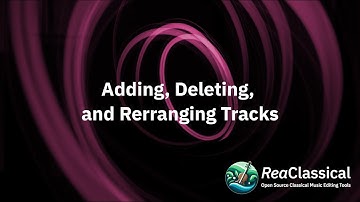 ReaClassical: Add,  delete and rearrange tracks in all groups