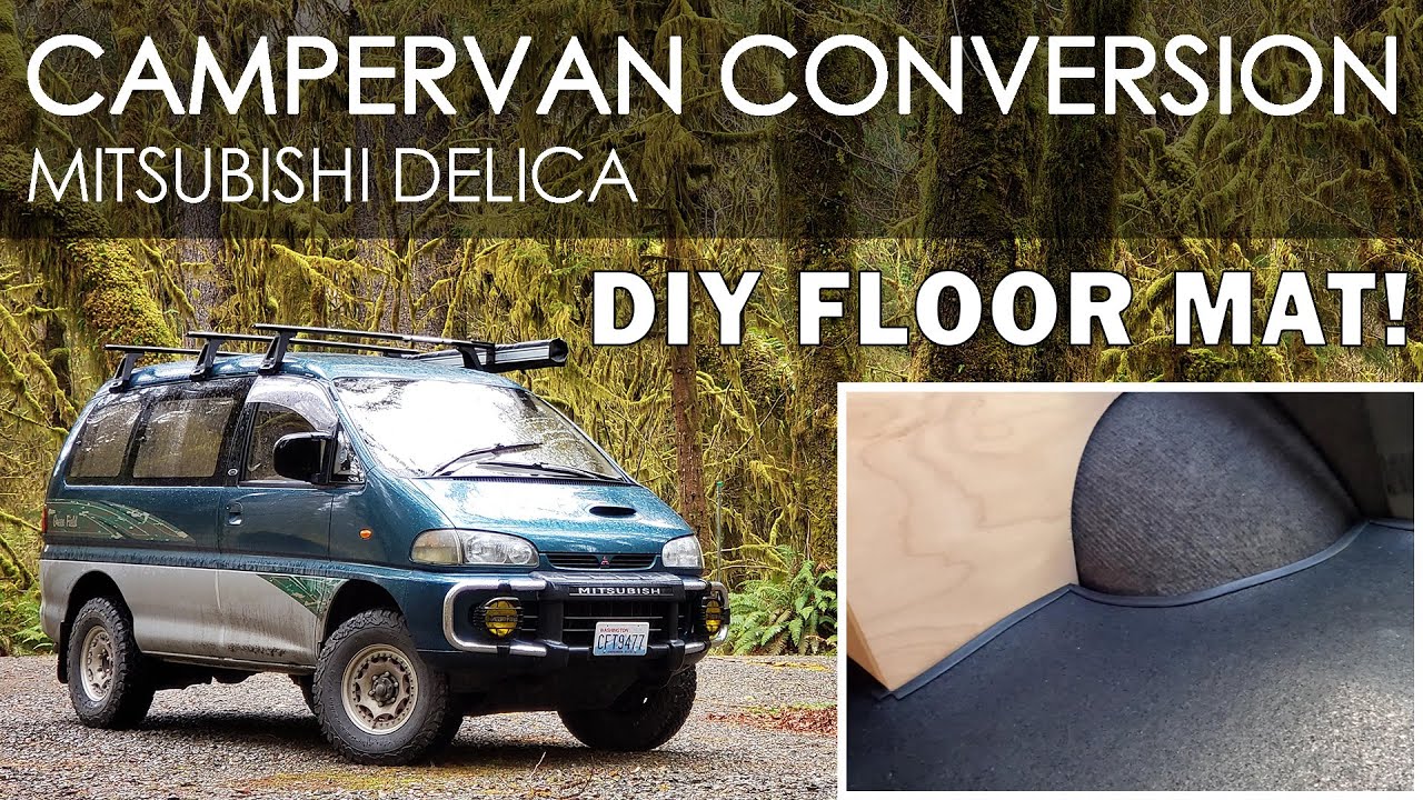 Campervan Conversion / EP07 Custom Floor Mat YouTube
