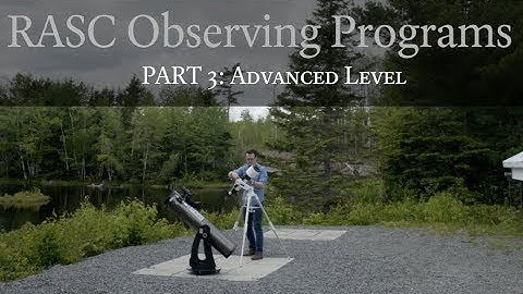 RASC Observing Programs—Part 3: Advanced Level