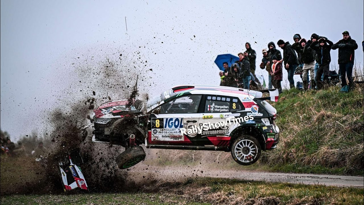 Rallye du Touquet 2025 - Crash Margaillan