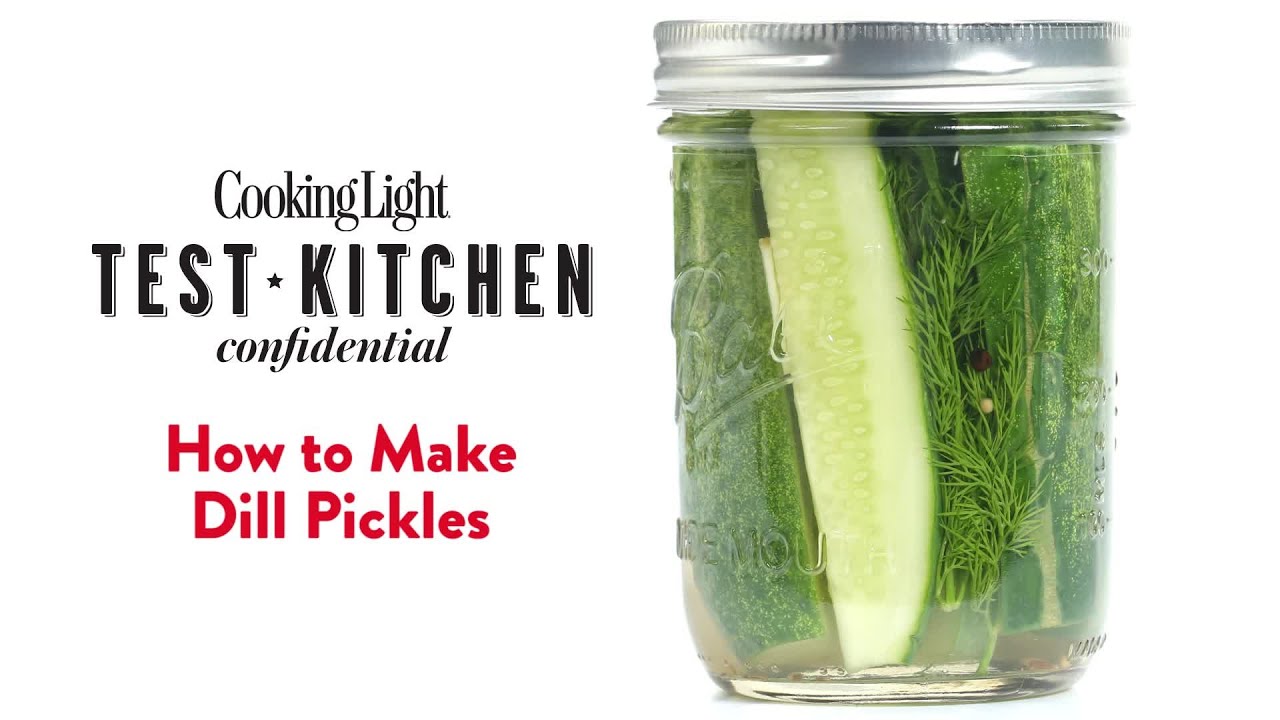 How to Make Dill Pickles YouTube