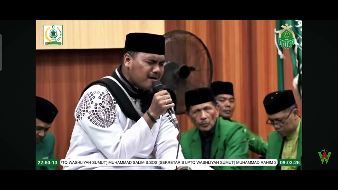 JUARA 1 PTQ RRI NASIONAL||AHMAD SA'ID ALFARDHAWI PENUTUPAN MTQ KE 1 PW AL WASHLIYAH SUMUT 2026 MEDAN