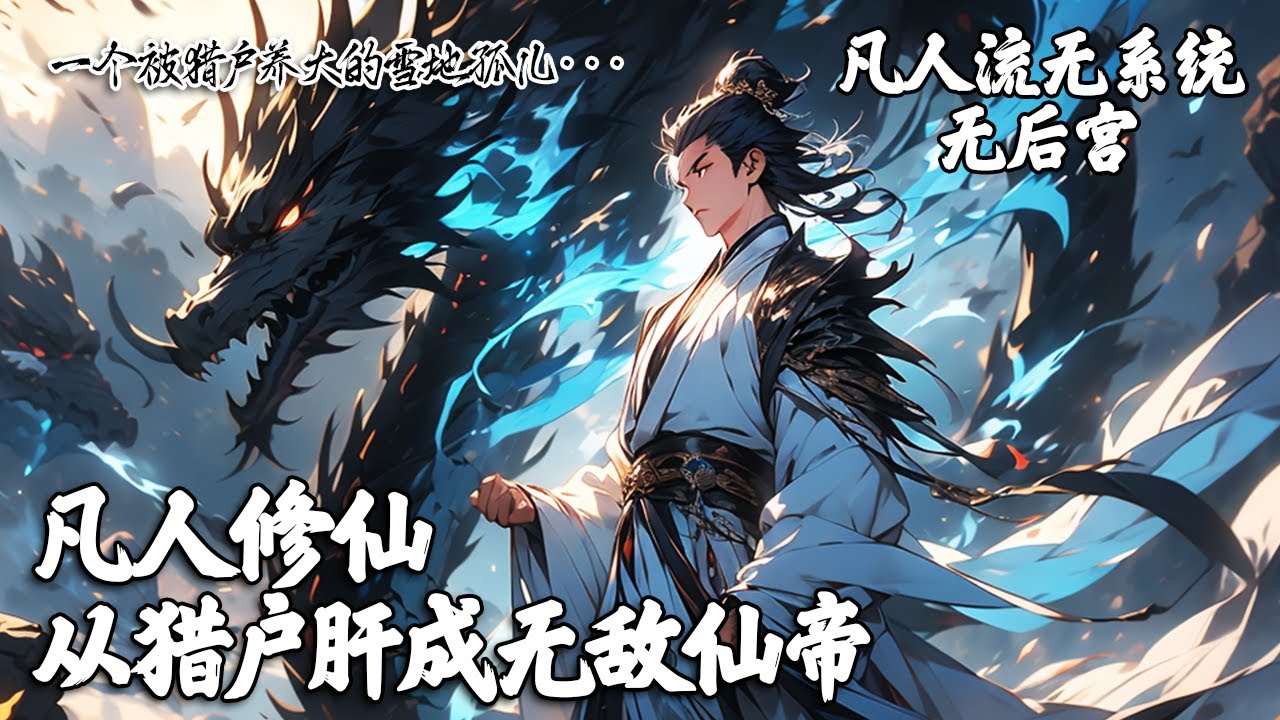 《凡人修仙，从猎户肝成无敌仙帝》他原是猎户养大的雪地孤儿，狩猎技巧精湛终于有了立足之地，然而乱世之中岂能苟安，与恶霸讲理不行只能使用箭术杀人，从此踏上修行路···#玄幻 #修仙 #修真