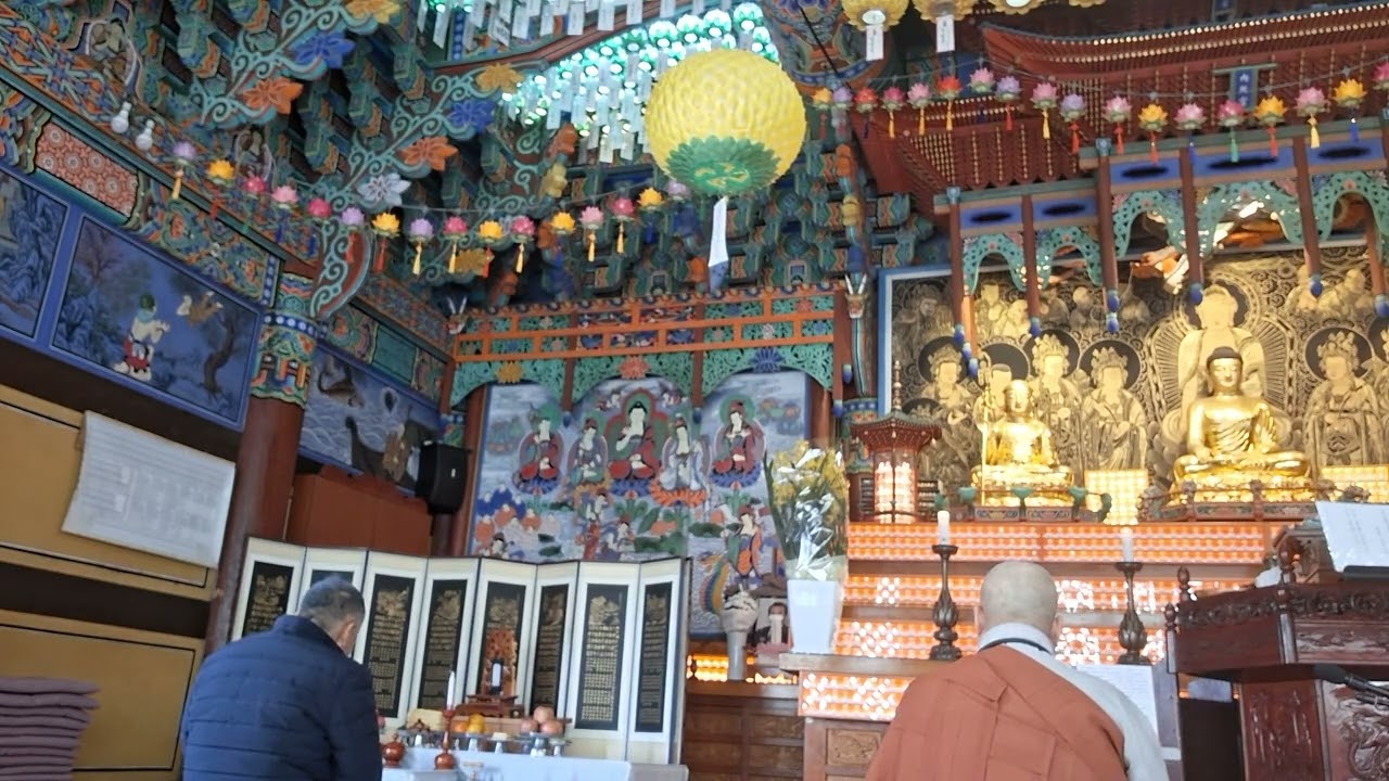 성주 관운사 사시불공 및 기제사