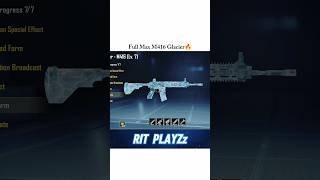 M4 Glacier Level 7🥶 #shorts #m416glacier #bgmi #pubgmobile #bgmi #trending #viral