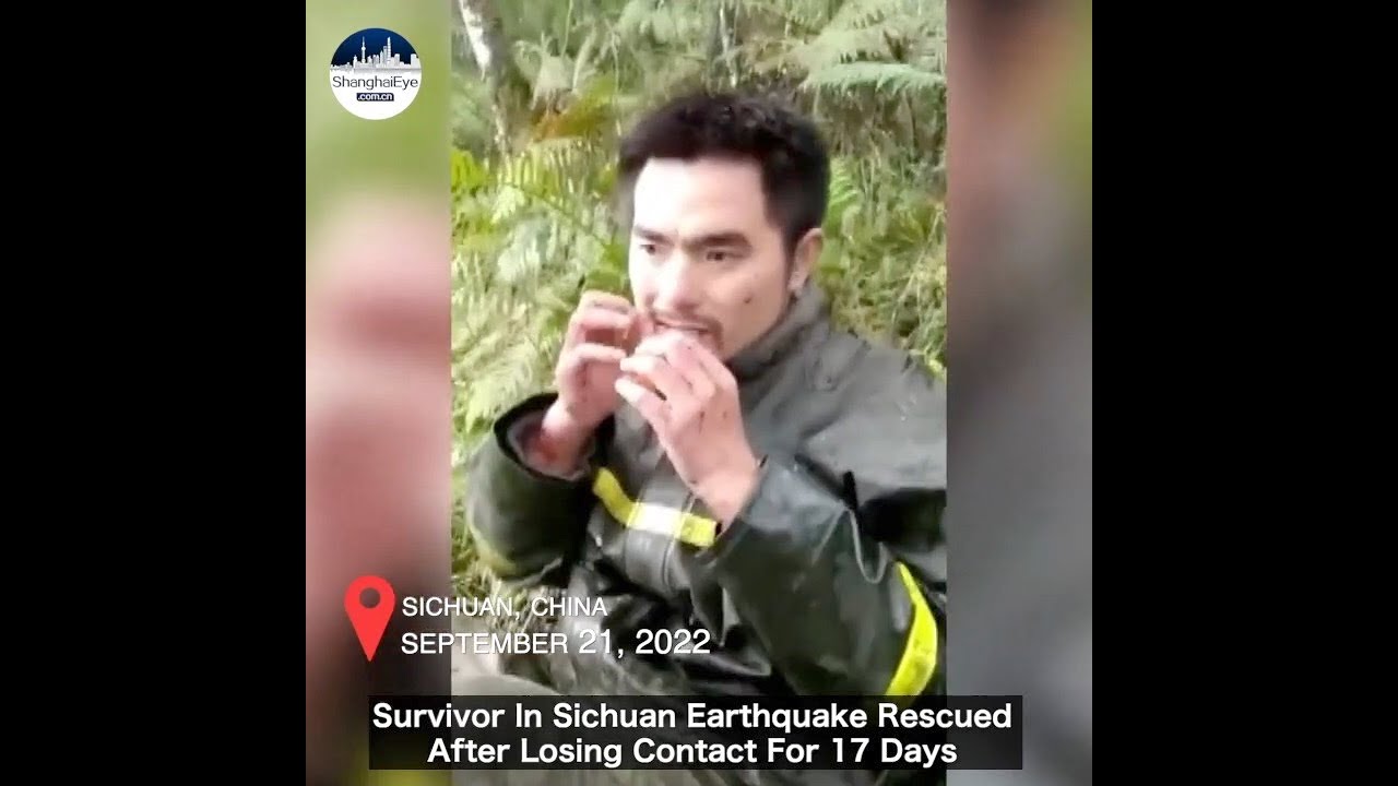 Survivor in Sichuan quake rescued after losing contact for 17 days