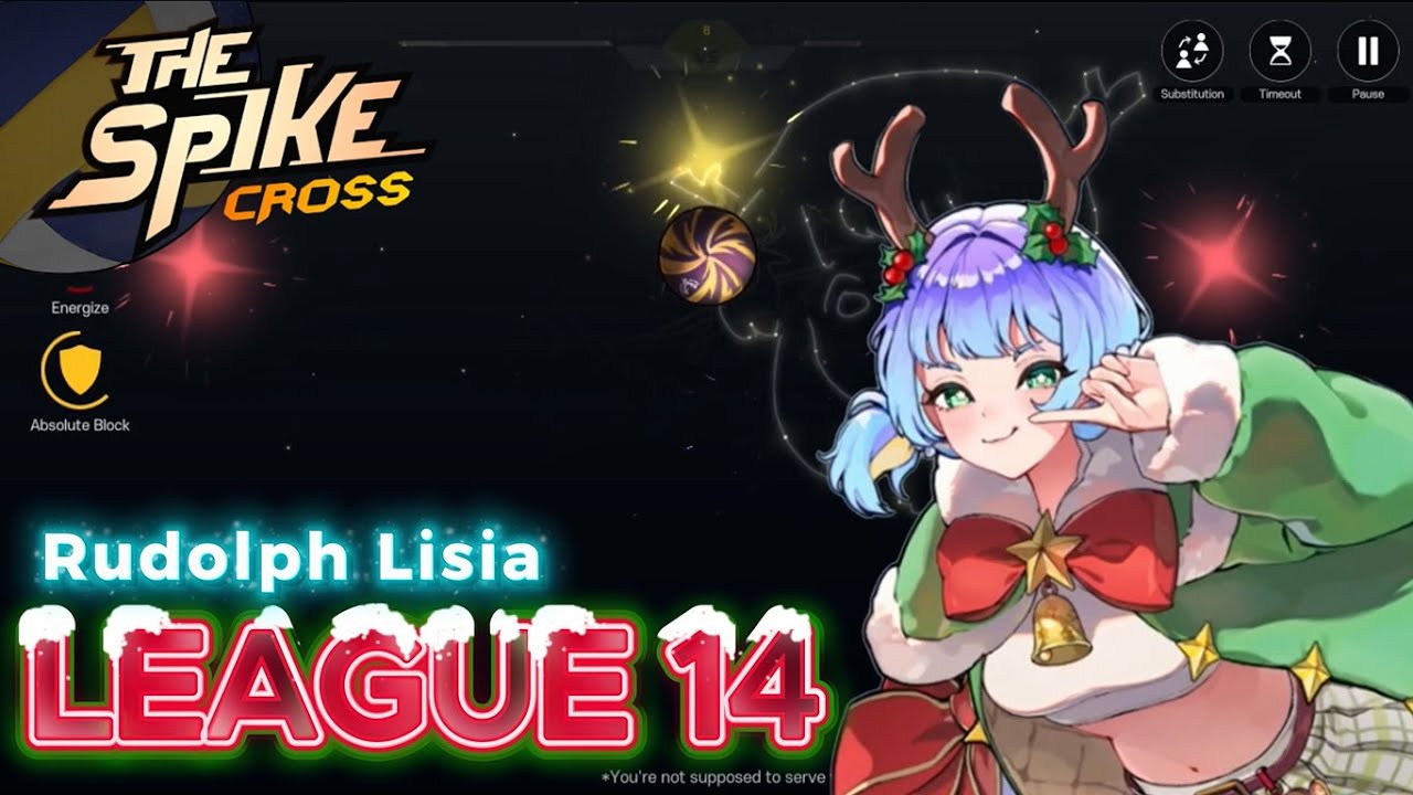 Boss Lisia,Phantom League 14,New update -The spike cross
