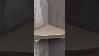 How to make floating corner shelves/ concrete shelves How to make floating corner shelves/ concrete shelves