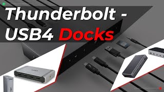 Thunderbolt 4 und 5 Docks für Creator 2025