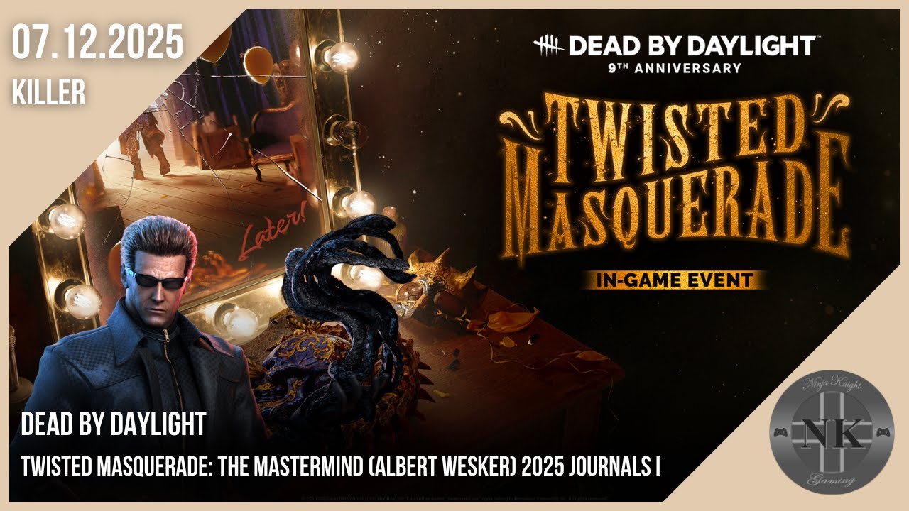 Dead by Daylight - Twisted Masquerade: The Mastermind 2025 Journals I (07.12.2025)