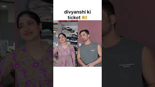 divyanshi ki ticket #Suyash Vlogs #Suraj #ytshorts #ytshort #funny #shorts #short