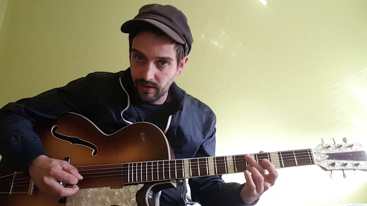 Proper gypsy jazz chords to caravan YouTube