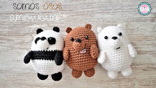 🐼🐻SOMOS OSOS AMIGURUMIS 🐼🐻 - CROCHET -  BÁSICO🐼🐻